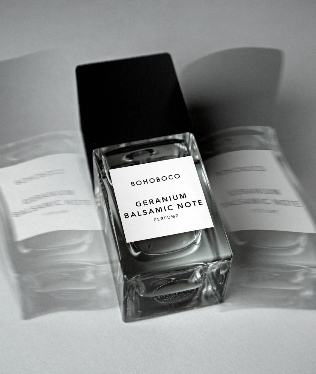 Geranium Balsamic Note 50 ml package from afar