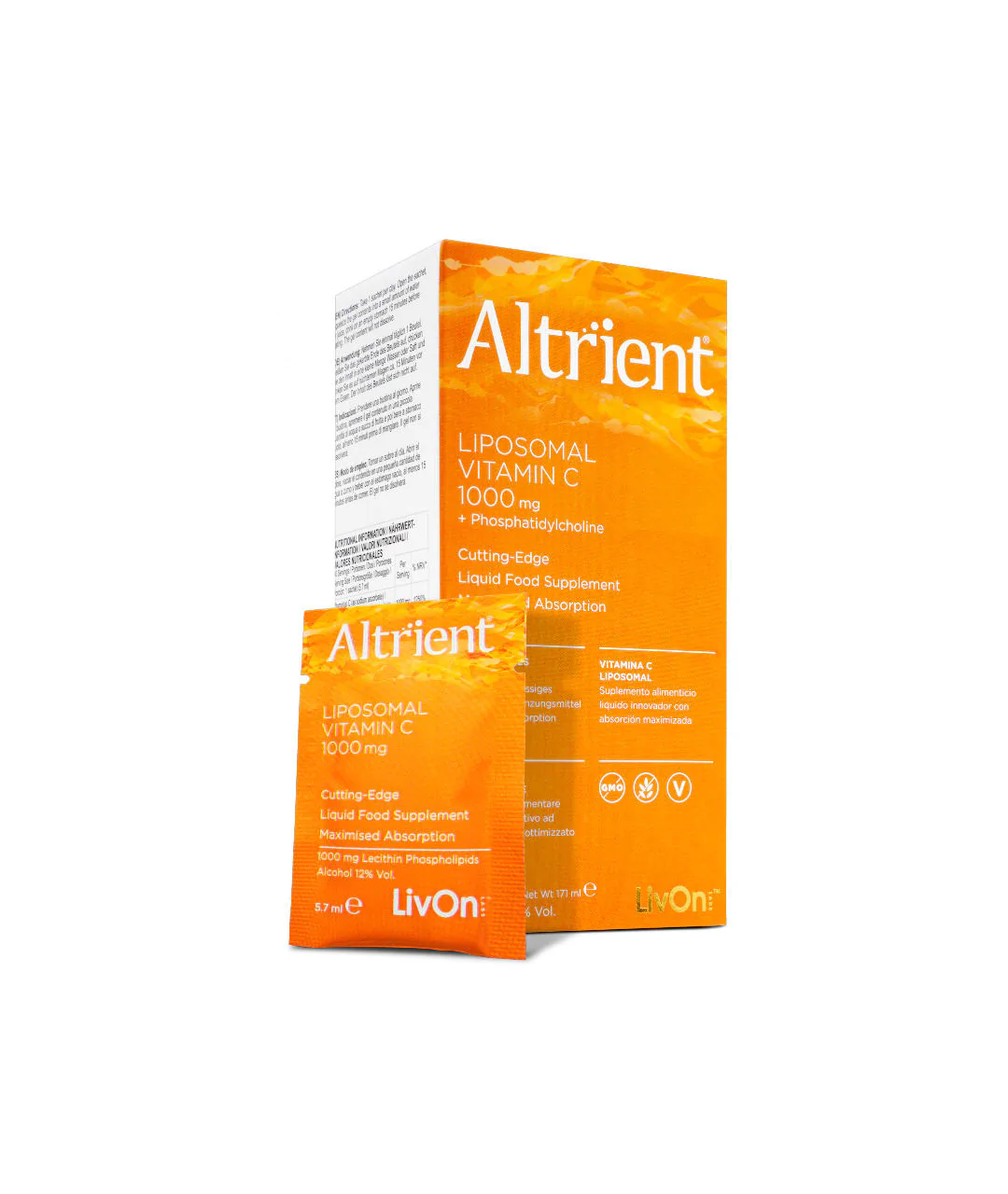 Liposomalna Witamina C 1000 mg+ Fosfatydylocholina