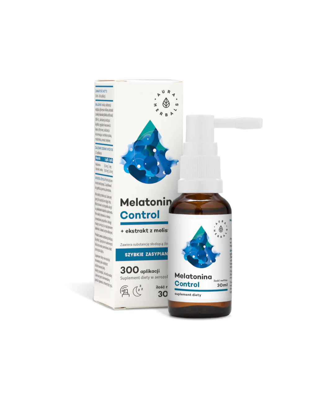 Melatonina Control + Melisa, aerozol 30ml