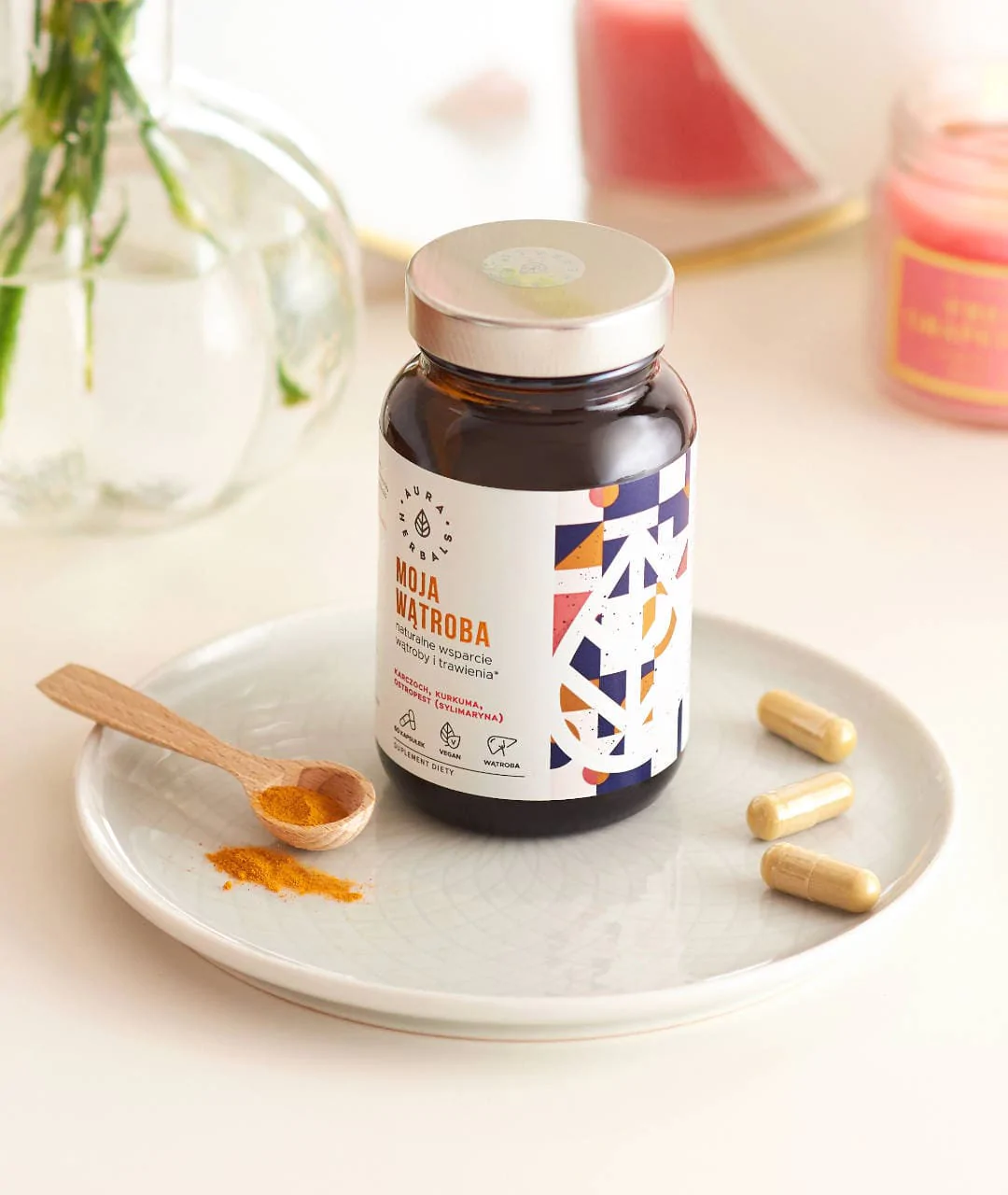 My Liver, artichoke, thistle, turmeric, capsules 60 pcs view.