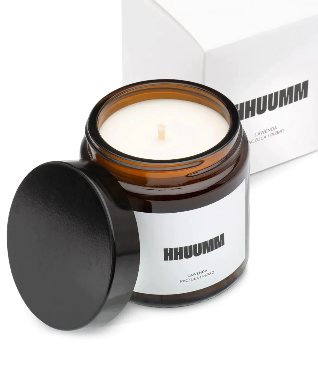 Świeca sojowa - lawenda, paczula, piżmo 120ml 2
