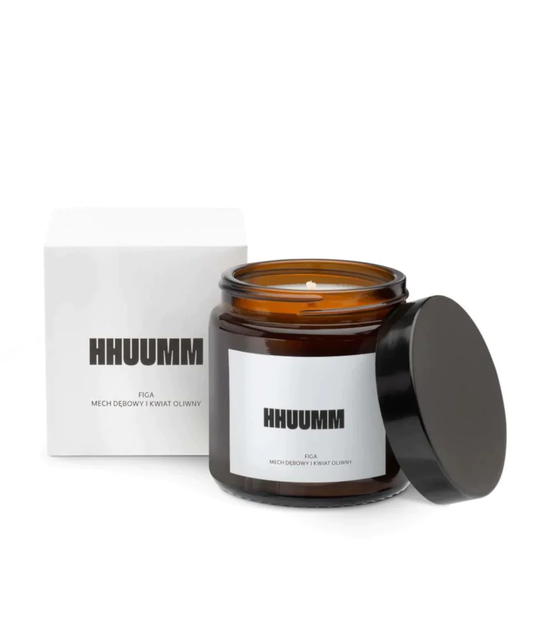Soy candle - fig, oak moss, olive flower 120ml Soy candle - fig, oak moss, olive flower 120ml