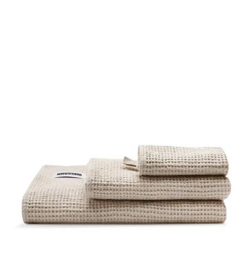 Linen Towel - Waffle Natural 4