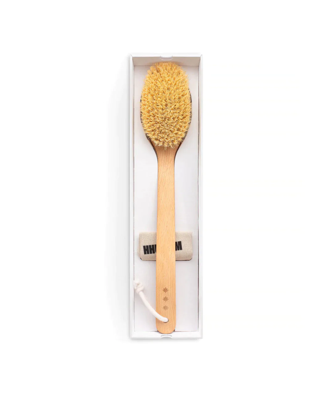Body massage brush, bent No.6P 4