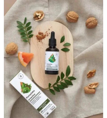 Orzech kompleks + piołun, Wormwood Natural Complex, krople 50ml - Aura Herbals 2