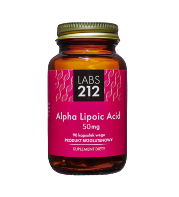 Suplement diety Alpha Lipoic Acid A-LA 50mg 90 szt. - LABS212 2