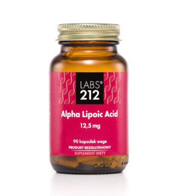 Suplement diety Alpha Lipoic Acid A-LA 12,5mg 90 szt. - LABS212 2