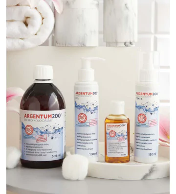Srebro Koloidalne 50ppm, Argentum200, aerozol 150ml - Aura Herbals 2