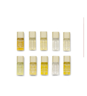 DISCOVERY BATH & SHOWER OILS COLLECTION - Collection of 10 mini bath oils 10x3ml - Aromatherapy Associates 3