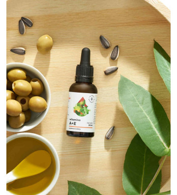 Vitamin A + E, drops 30ml - Aura Herbals 2