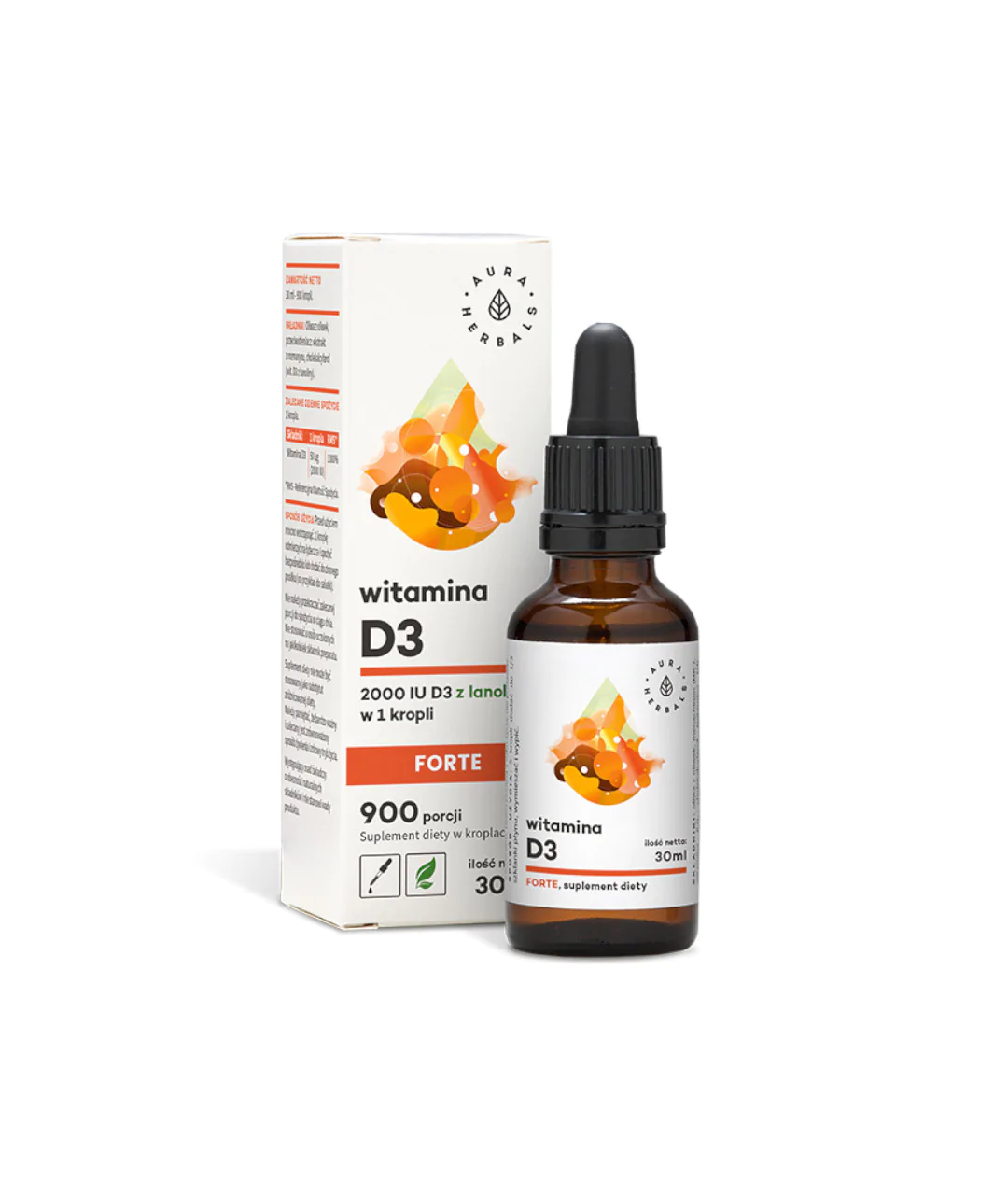 Vitamin D3 2000 IU FORTE, drops 30ml Vitamin D3 2000 IU FORTE, drops 30ml