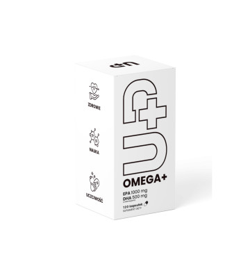 Suplement diety UP OMEGA + 120 kapsułek - Up Health Pharma 1
