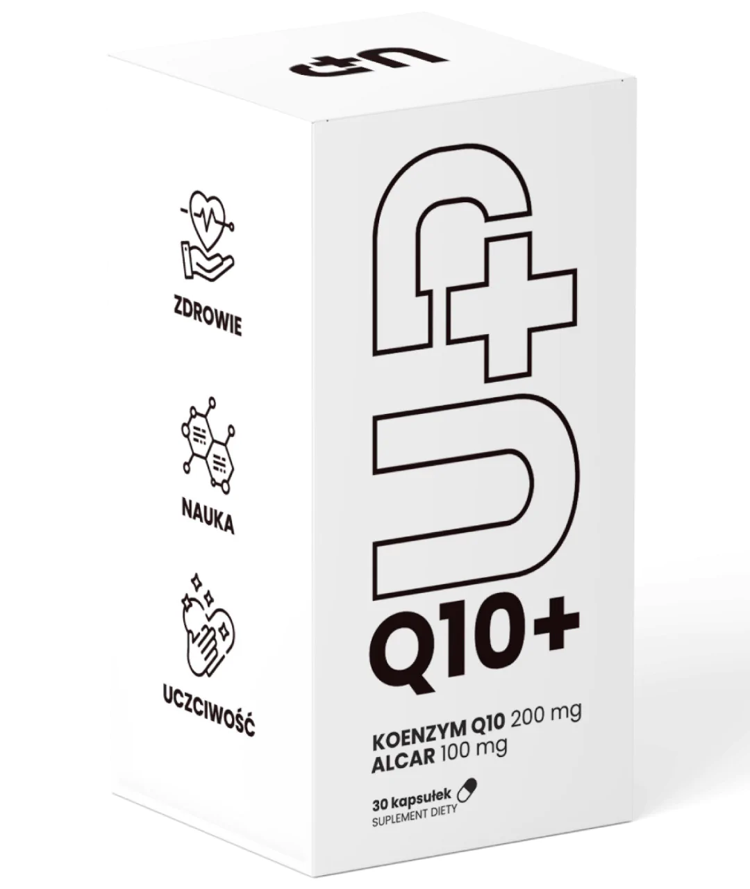 Dietary supplement UP Q10+ close-up
