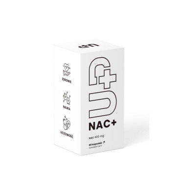 Suplement diety UP NAC+ 60 kapsułek - Up Health Pharma 1