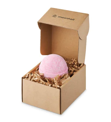 Tropikalna kula do kąpieli - TRUSKAWKA 180g - Moonholi 2