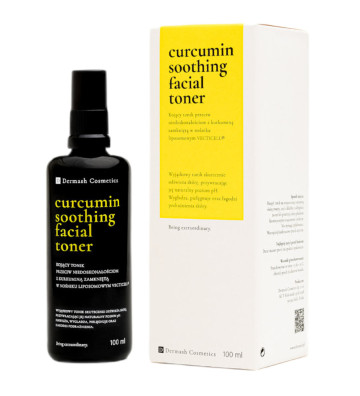 Soothing tonic against imperfections with curcumin 100ml - Dermash Cosmetics 3