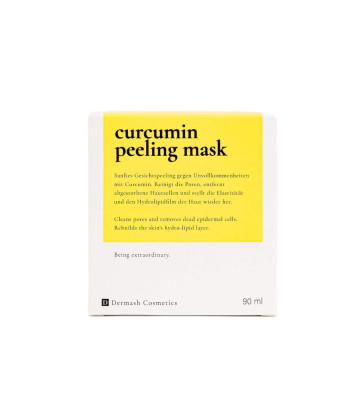 Gentle face scrub against imperfections with curcumin 90ml - Dermash Cosmetics