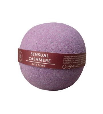 Sensual Cashmere Bath Bomb - bath ball 170g - Eclair Nail