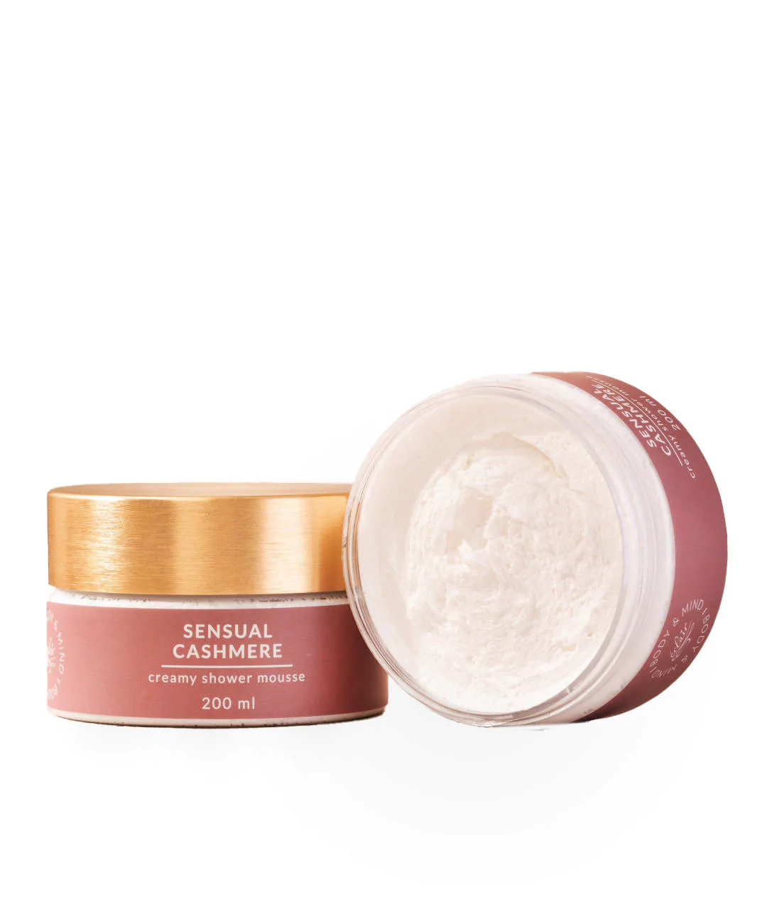 Sensual Cashmere Creamy Shower Mousse - Creamy body wash 200ml