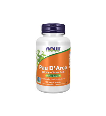 Pau D'Arco 500 mg 100 szt. - NOW Foods 1
