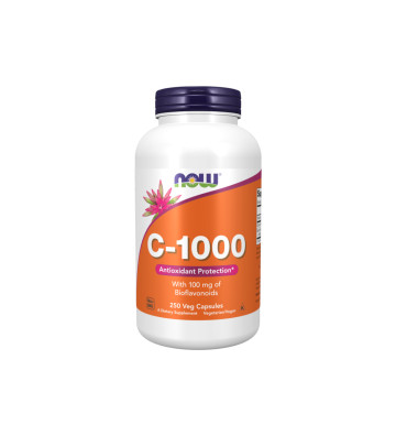 Witamina C 1000 mg z bioflawonoidami cytrusowymi 250 szt. - NOW Foods 1