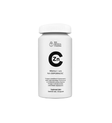 Vitamin C + Zinc 60 pcs. - BIO MEDICAL PHARMA 1