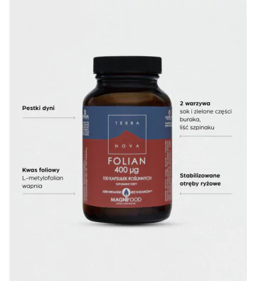 Dietary supplement Folate 400 µg 100 2