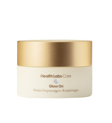 Glow On Health Labs Care Purifying and Brightening Mask.