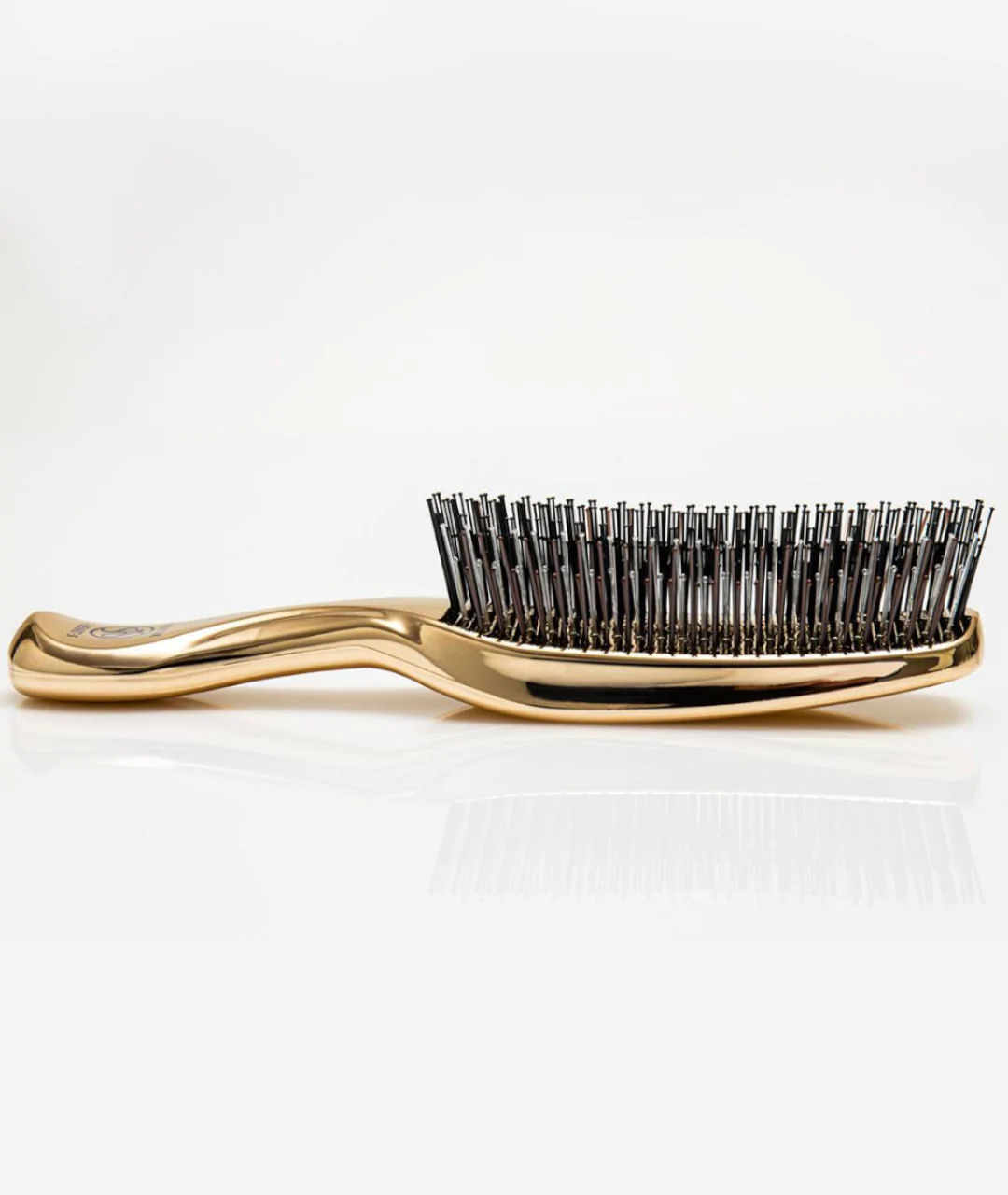 Scalp Brush World Model Premium Long w tubie 576 WŁÓKNA Szampańskie złoto opakowanie - wizualizacja