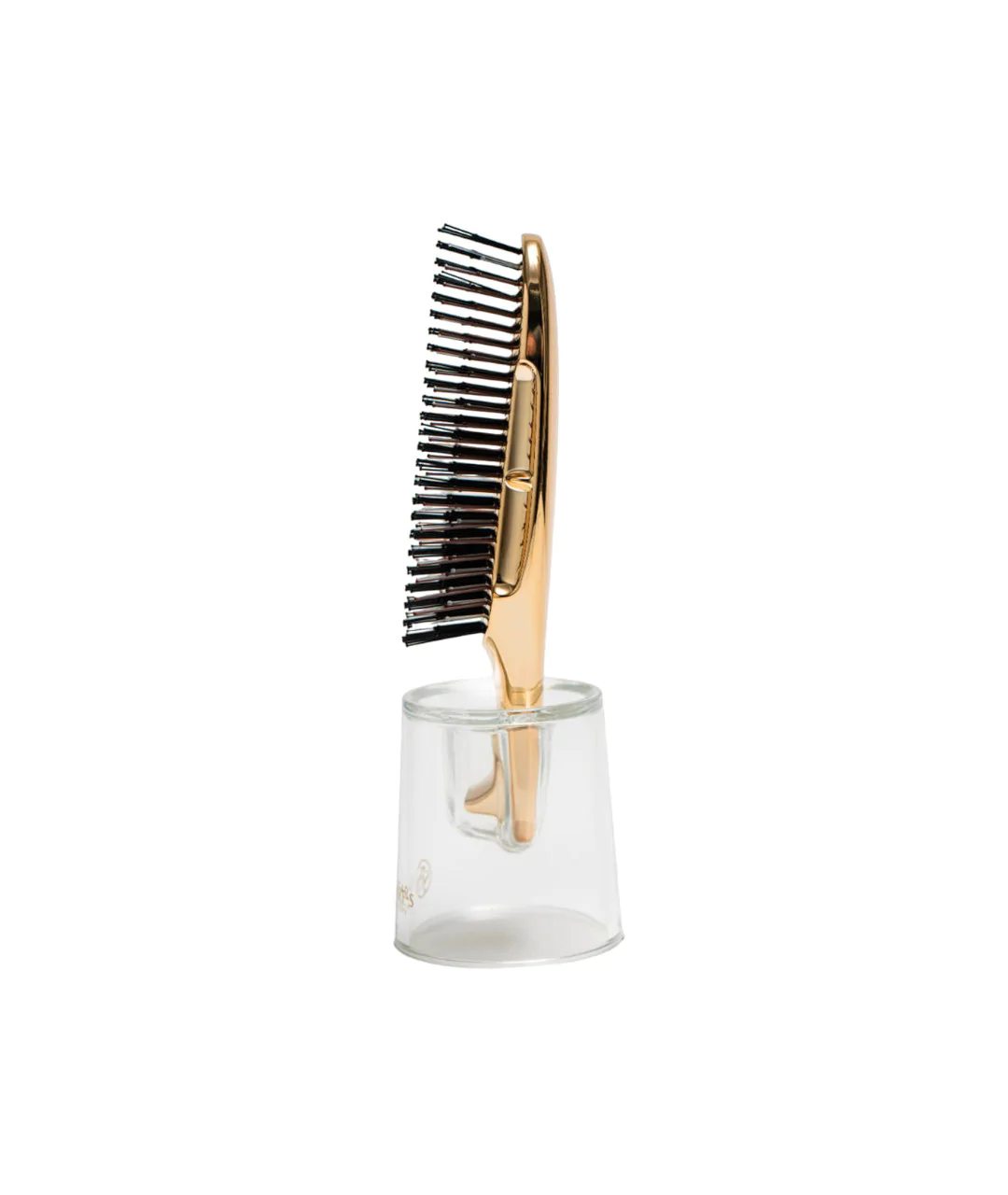 Scalp Brush World Model Premium Short w tubie 576 WŁÓKNA Szampańskie złoto opakowanie w tle