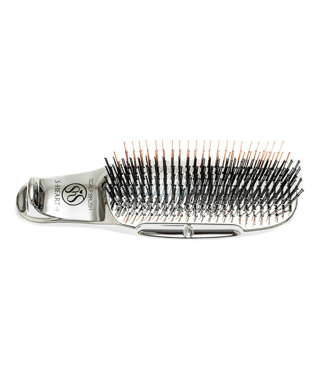 Scalp Brush World Pro Plus Short 572 HAIR Silver packaging - visualization