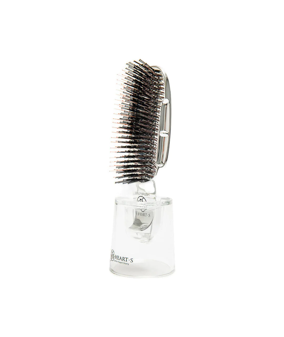 Scalp Brush World Pro Plus Short 572 WŁÓKNA Srebro opakowanie w tle