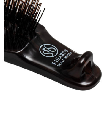 Scalp Brush Com Hard Short 552 HAIR Chocolate - S Heart S 4