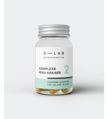 Skin Calming Complex - Suplement diety o działaniu łagodzącym 28 kapsułek - D-LAB 2