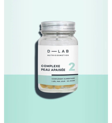 Skin Calming Complex - Suplement diety o działaniu łagodzącym 28 kapsułek - D-LAB 3