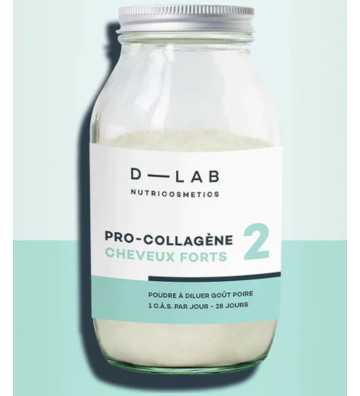 Pro-Kolagen Zdrowe Włosy - Suplement diety z kolagenem 400 g - D-LAB 3