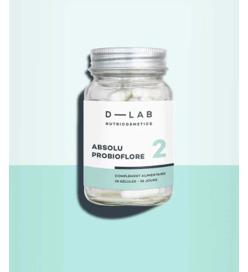 Czysta Probioflora - Suplement diety wspierający mikroflorę intymną28 kapsułek - D-LAB 3