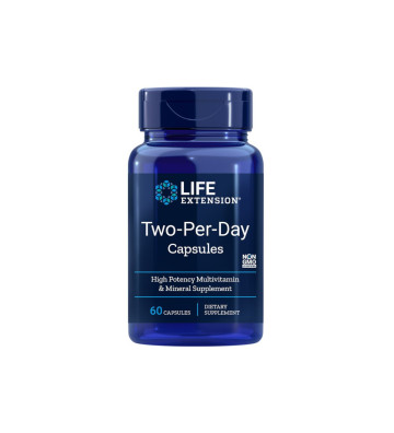 Two-Per-Day, Multivitamin - 60 kapsułek - Life Extension 1