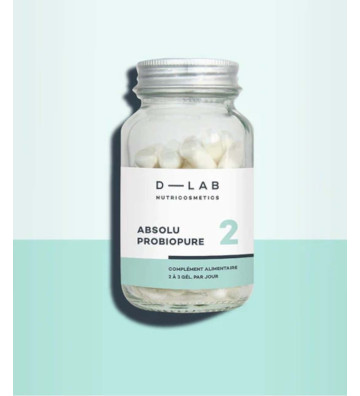 Czyste Probiotyki - Suplement diety wspierający układ trawienny 28 kapsułek - D-LAB 3