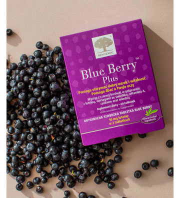 Suplement diety Blue Berry Plus 120 szt. - New Nordic 2
