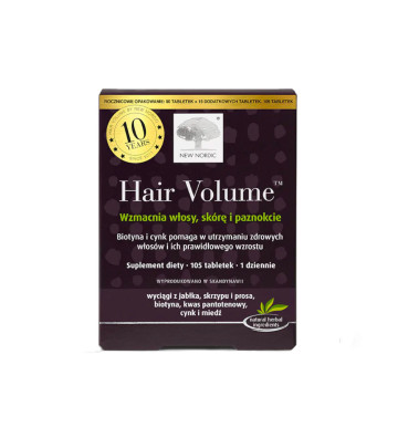 Suplement diety Hair Volume 90 + 15 szt. - New Nordic 1