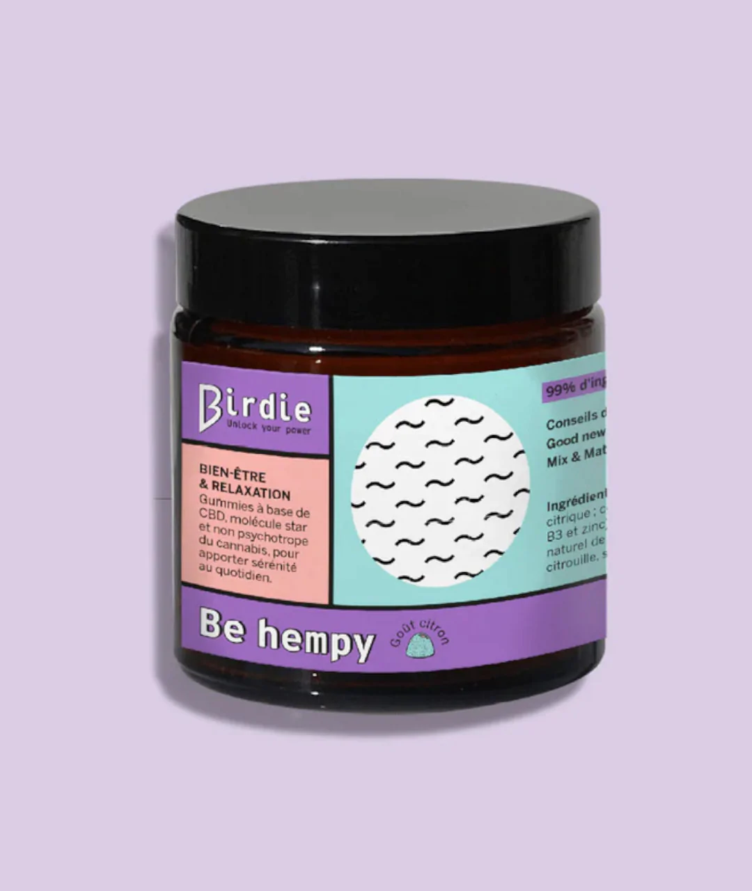 Dietary supplement Be Hempy 30 jelly pack - visualization
