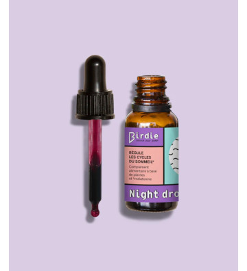 Dietary supplement Night Drops 20 ml package - visualization