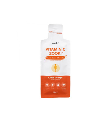 Liquid sachets with liposomal vitamin C in orange flavor 14 pcs. - zooki 6