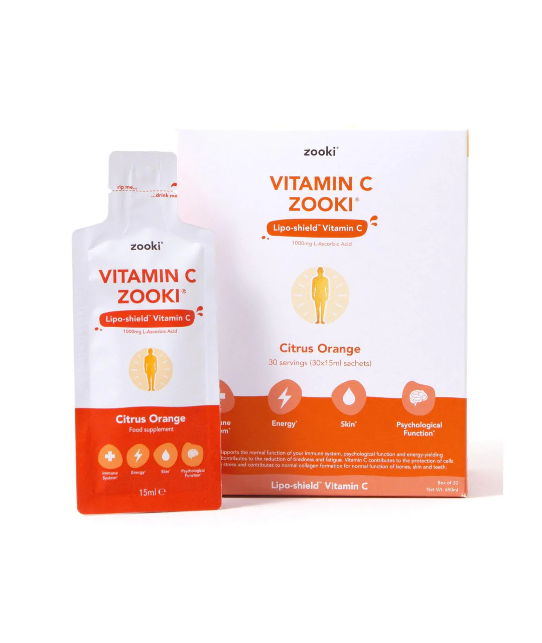 Vitamin C Citrus Orange 30-Pack