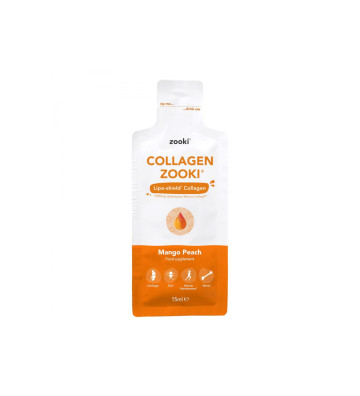 Liquid collagen sachets with mango flavor 14 pcs. - zooki 6