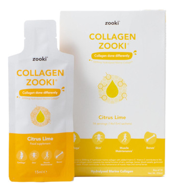 Liquid collagen sachets with lemon flavor 14 pcs. - zooki 4