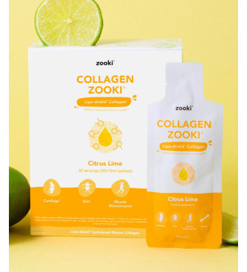 Liquid collagen sachets with lemon flavor 30 pcs. - zooki 4