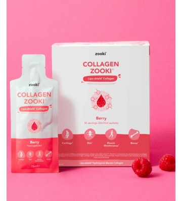 Liquid collagen sachets with berry flavor 30 pcs. - zooki 4