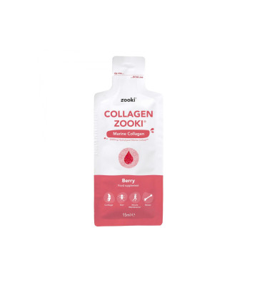 Liquid collagen sachets with berry flavor 30 pcs. - zooki 5